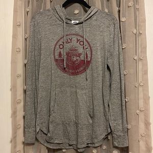 Jerry Leigh Smokey The Bear Hoodie -Womens Size Large